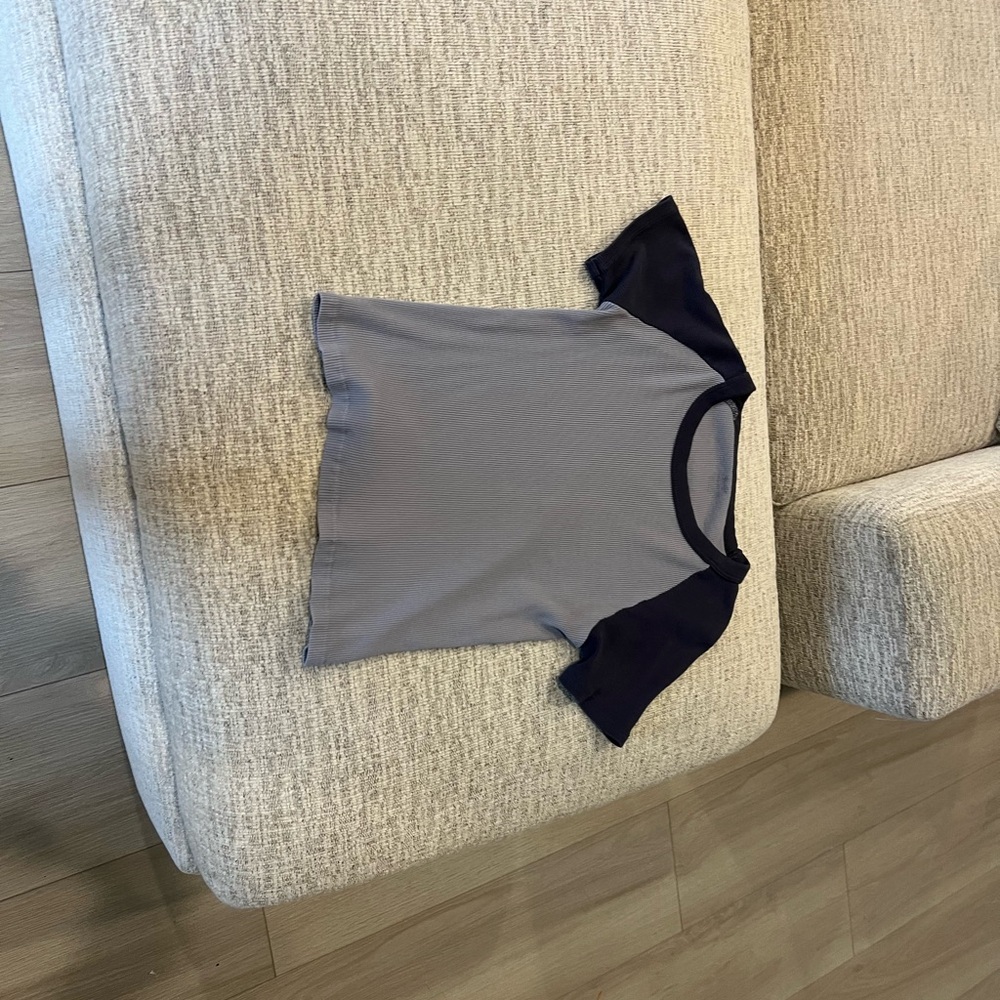 John galt colorblock crop top